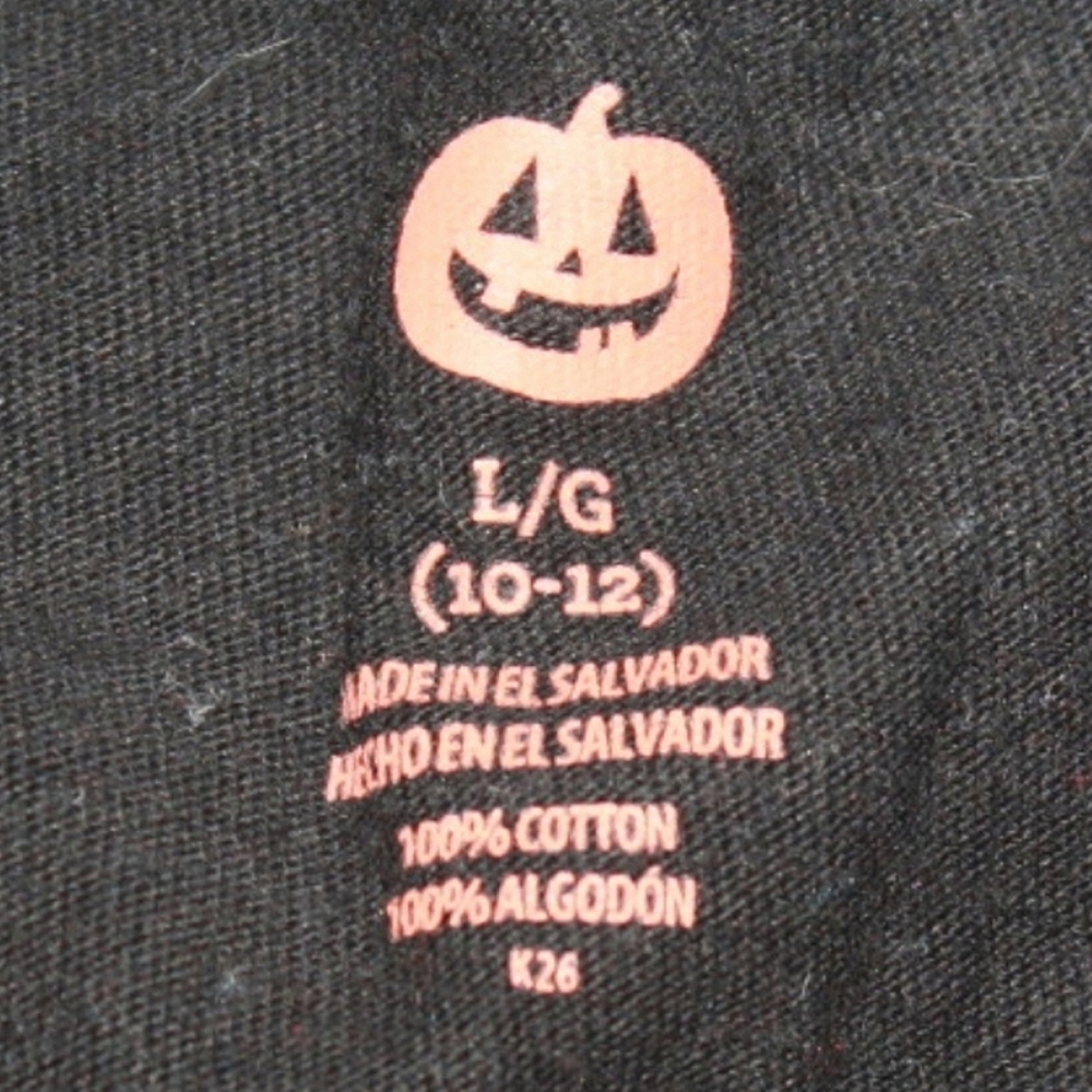 Unisex Kids Glow in the Dark Halloween Graphic Tee - Picture 4 of 4